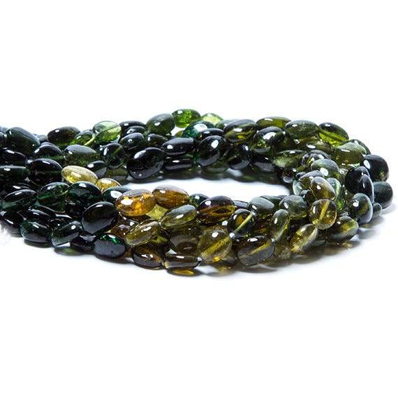6x5mm Chrome Tourmaline Plain Oval Beads 16 inch 63 pieces (ONLINE ORDER ONLY)