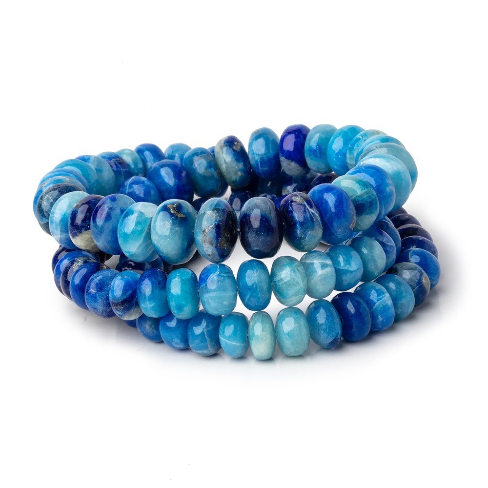 7-10mm Afghanite Plain Rondelle Beads 18 inch 91 pieces AAA (ONLINE ORDER ONLY)