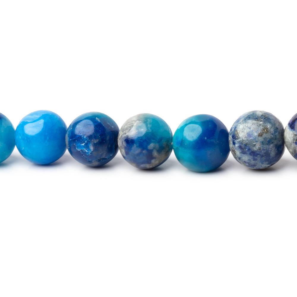 7-7.5mm Afghanite Plain Round Beads 18 inch 62 pieces AA (ONLINE ORDER ONLY)