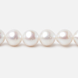 7-8.5mm Off White Chinese Akoya Saltwater Pearls 15.5 inch 50 pieces A (ONLINE ORDER ONLY)