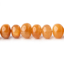 7-8mm Butterscotch Rutilated Quartz Plain Rondelle Beads 16 inch 76 pieces (ONLINE ORDER ONLY)