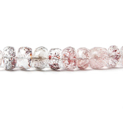 7-8mm Lepidocrocite Faceted Rondelle Beads 16 inch 80 beads (ONLINE ORDER ONLY)