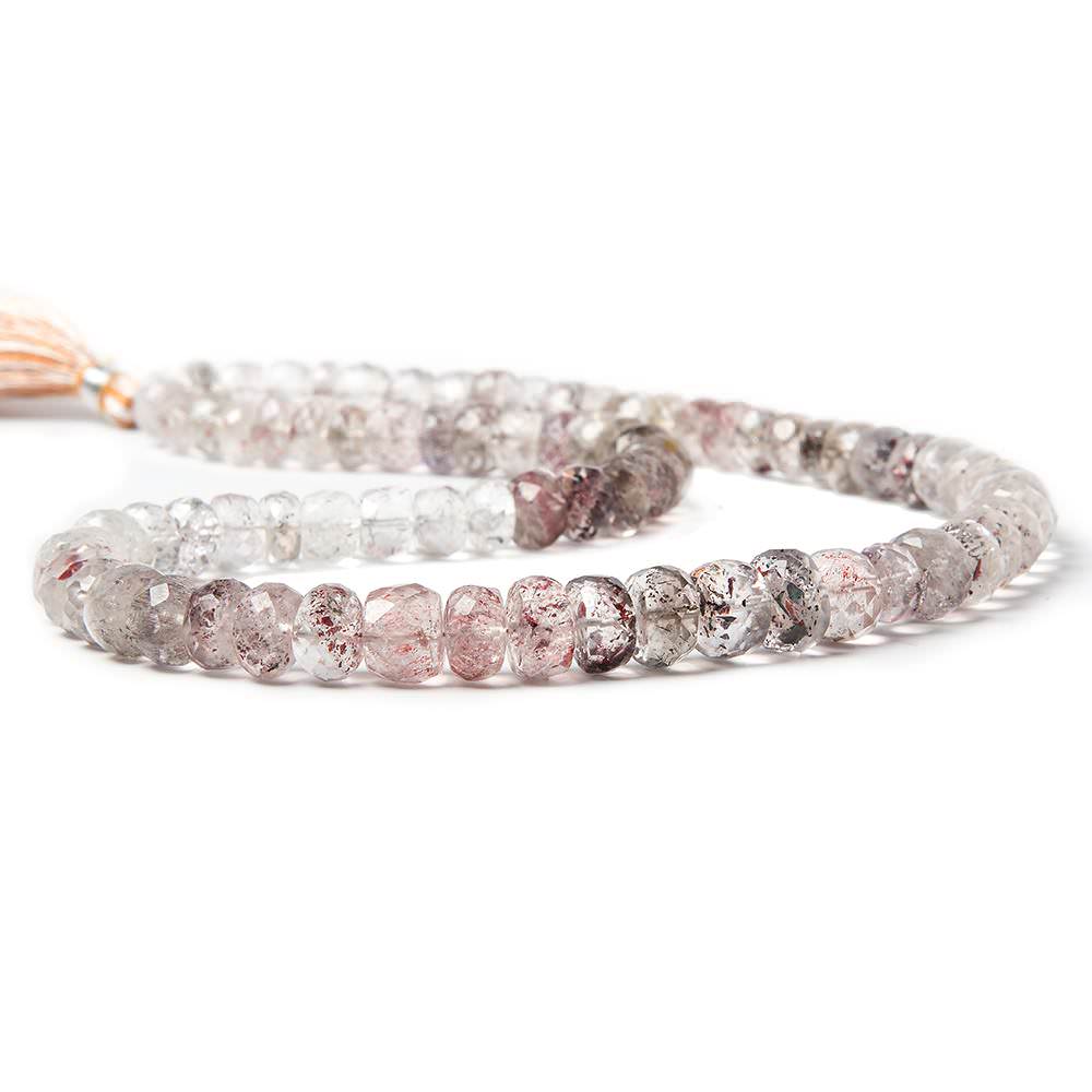 7-8mm Lepidocrocite Faceted Rondelle Beads 16 inch 80 beads (ONLINE ORDER ONLY)