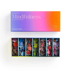 7 Days of Mindfulness Set of 7 Mini 70 Piece Jigsaw Puzzles Galison (ONLINE ORDER ONLY)