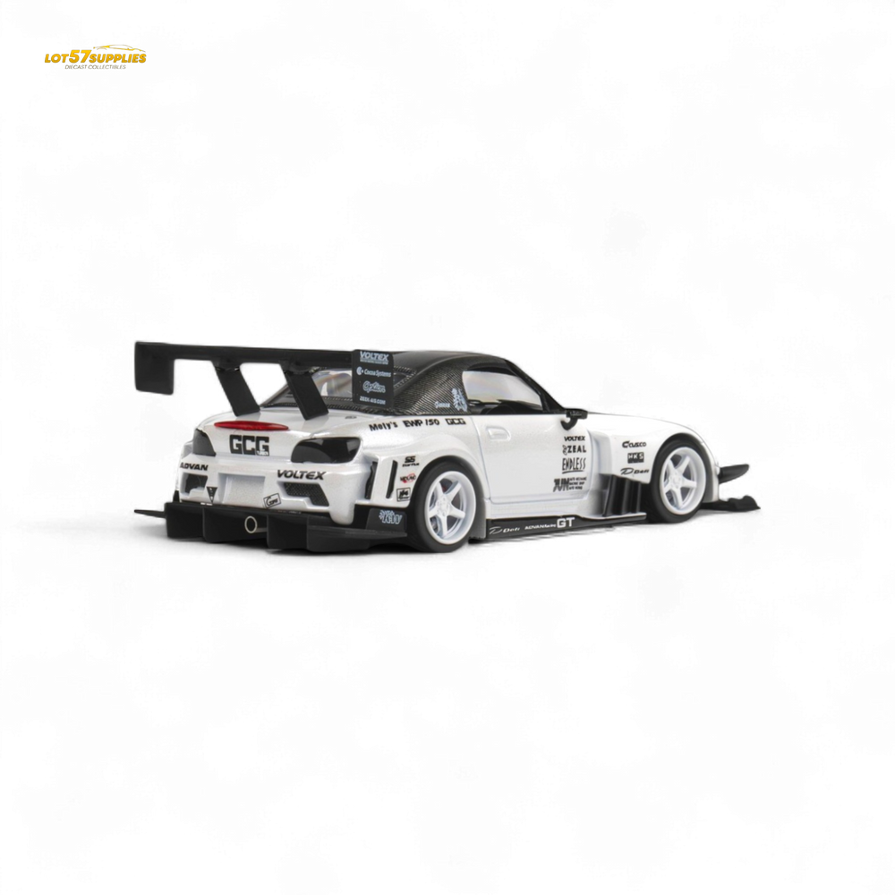 MicroTurbo Honda S2000 Metallic White 1:64