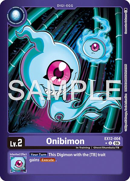 Onibimon [EX12-004] (Limited Foil) [Digital World Shambala]