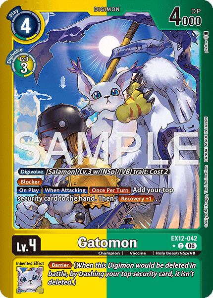 Gatomon [EX12-042] (Limited Foil) [Digital World Shambala]