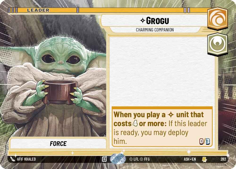 Grogu - Charming Companion (282) (Hyperspace) (282) [Ashes of the Empire]
