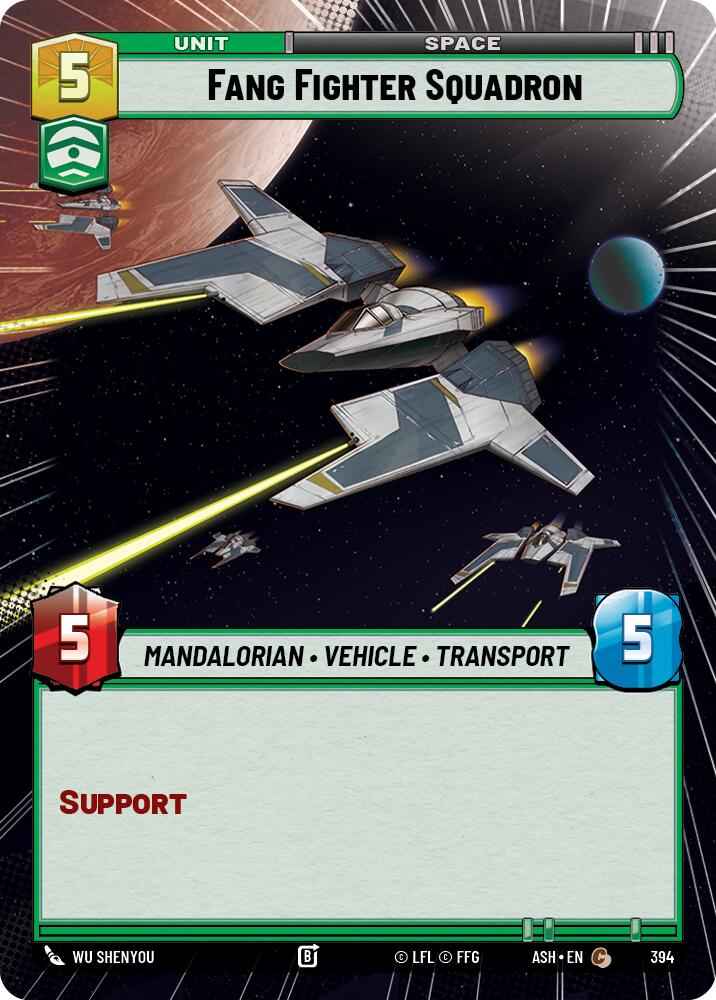 Fang Fighter Squadron (394) (Hyperspace) (394) [Ashes of the Empire]