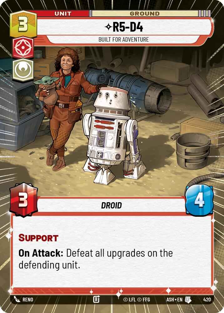 R5-D4 - Built for Adventure (420) (Hyperspace) (420) [Ashes of the Empire]