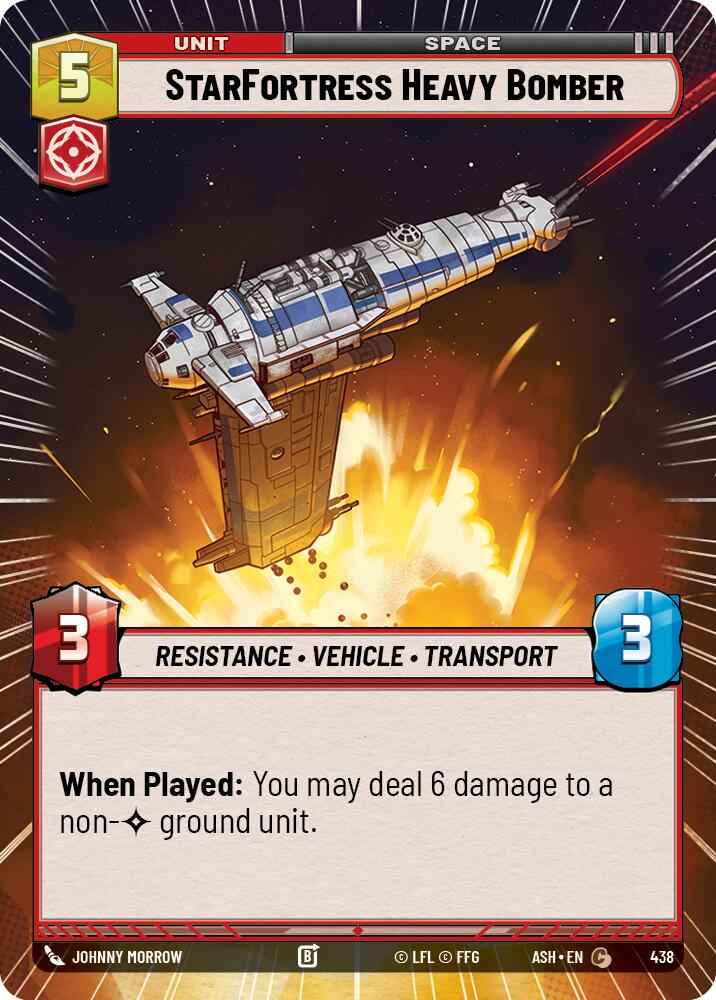 StarFortress Heavy Bomber (438) (Hyperspace) (438) [Ashes of the Empire]