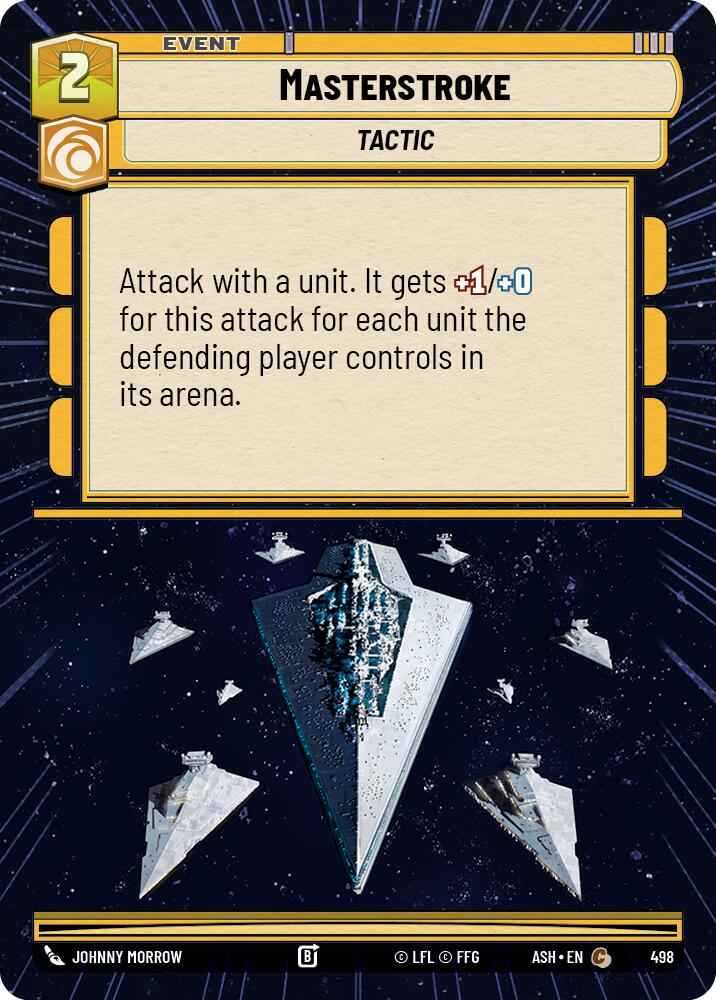 Masterstroke (498) (Hyperspace) (498) [Ashes of the Empire]