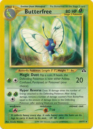 Butterfree (19/75) [Neo Discovery Unlimited] (Online Only)