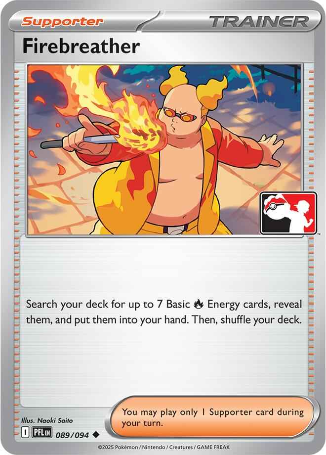 Firebreather (089/094) [Prize Pack Series Nine]