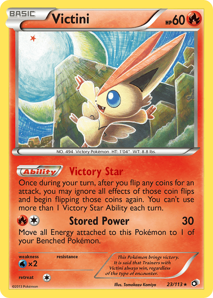 Victini (23/113) [Black & White: Legendary Treasures] (Online Only)