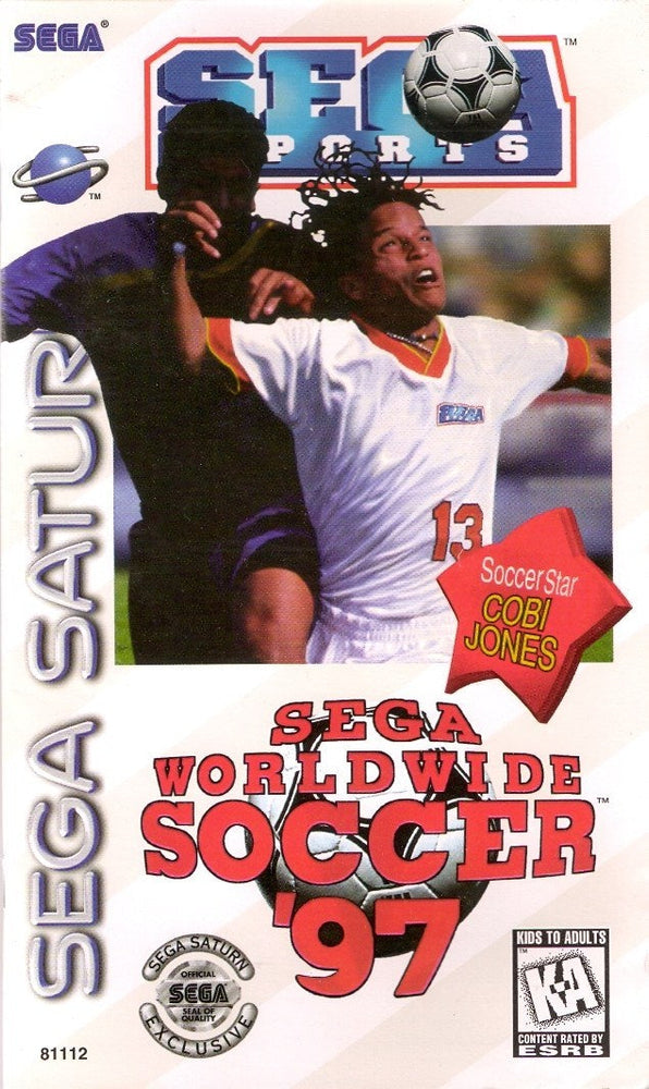 Worldwide Soccer '97 (Sega Saturn) (ONLINE ORDER ONLY)