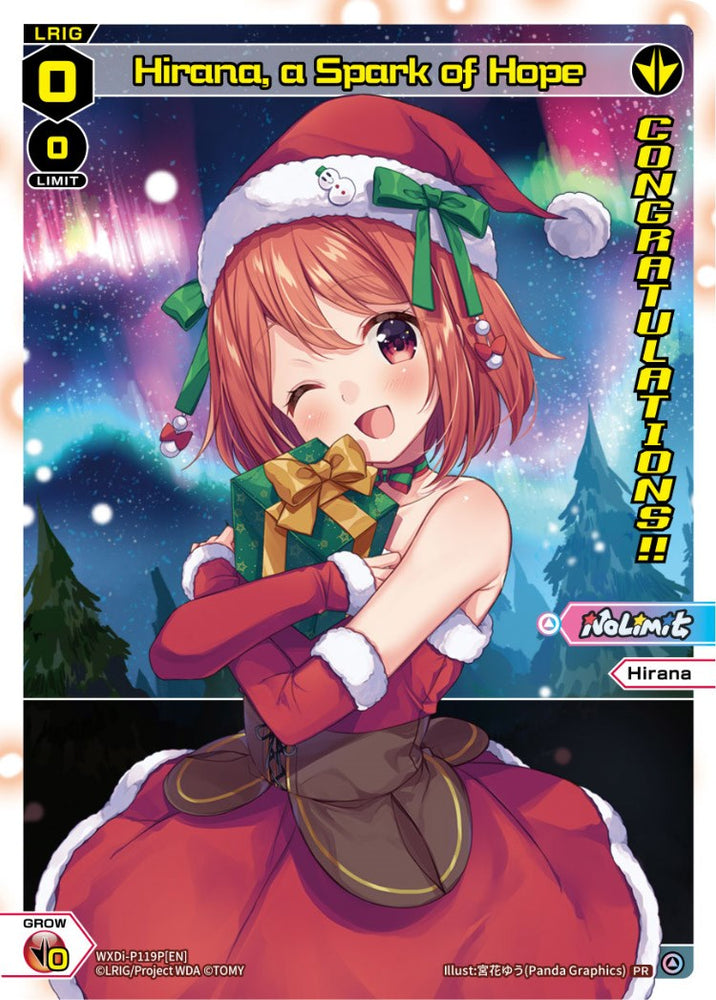Hirana, a Spark of Hope (Winner) (WXDi-P119P[EN]) [Promo Cards]