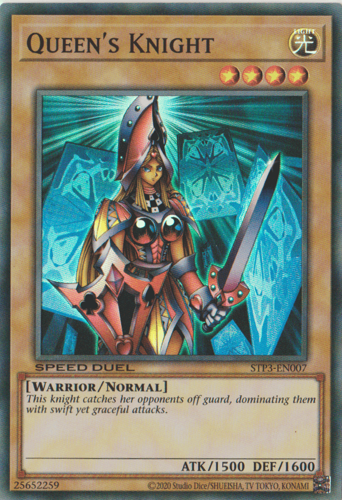 Queen's Knight [STP3-EN007] Super Rare (ONLINE ORDER ONLY)