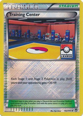 Training Center (102/111) (League Promo) [XY: Furious Fists] (Online Only)