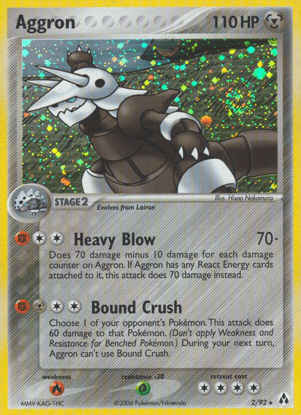 Aggron (2/92) [EX: Legend Maker] (Online Only)