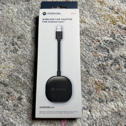 Motorola - MA1 Wireless Car Adapter for Android Auto - Brand New/ Sealed (ONLINE ORDER ONLY)
