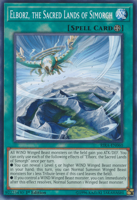 Elborz, the Sacred Lands of Simorgh [RIRA-EN060] Common (ONLINE ORDER ONLY)