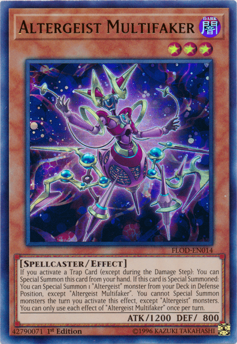 Altergeist Multifaker [FLOD-EN014] Ultra Rare (ONLINE ORDER ONLY)