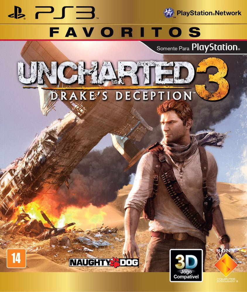 Uncharted 3: Drake's Deception [Brazilian Import] (Playstation 3) (Online Order Only)
