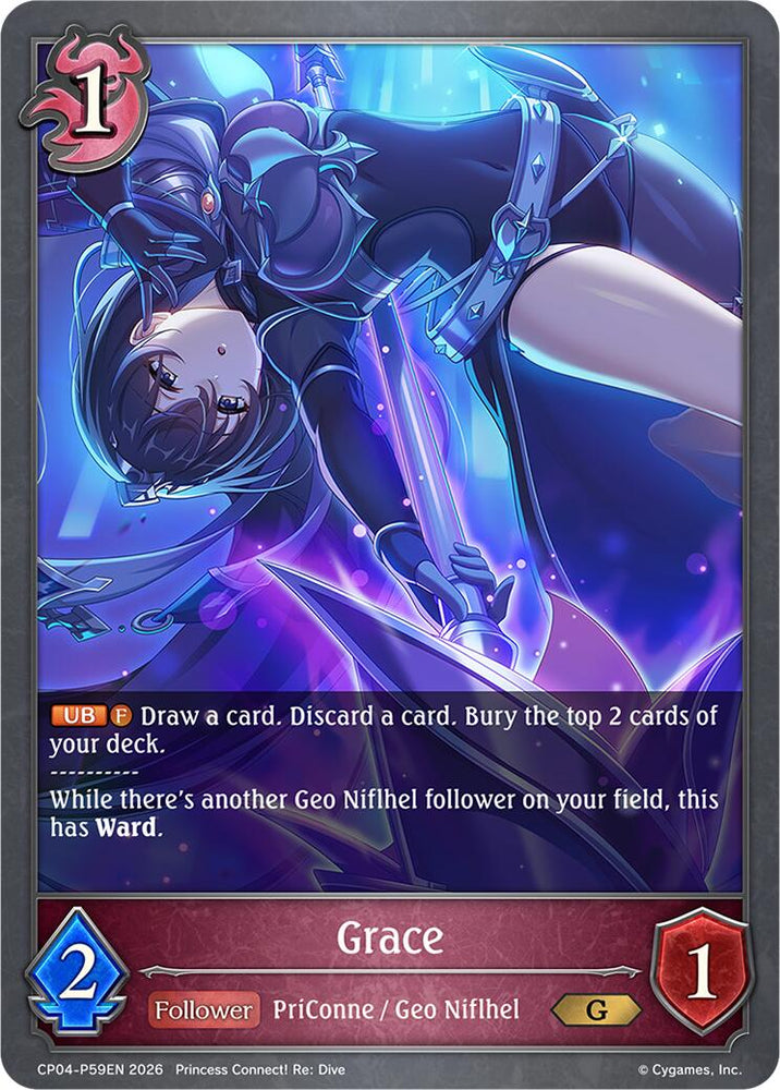 Grace - P59EN (Foil) (CP04-P59EN) [Princess Connect! Re: Dive]