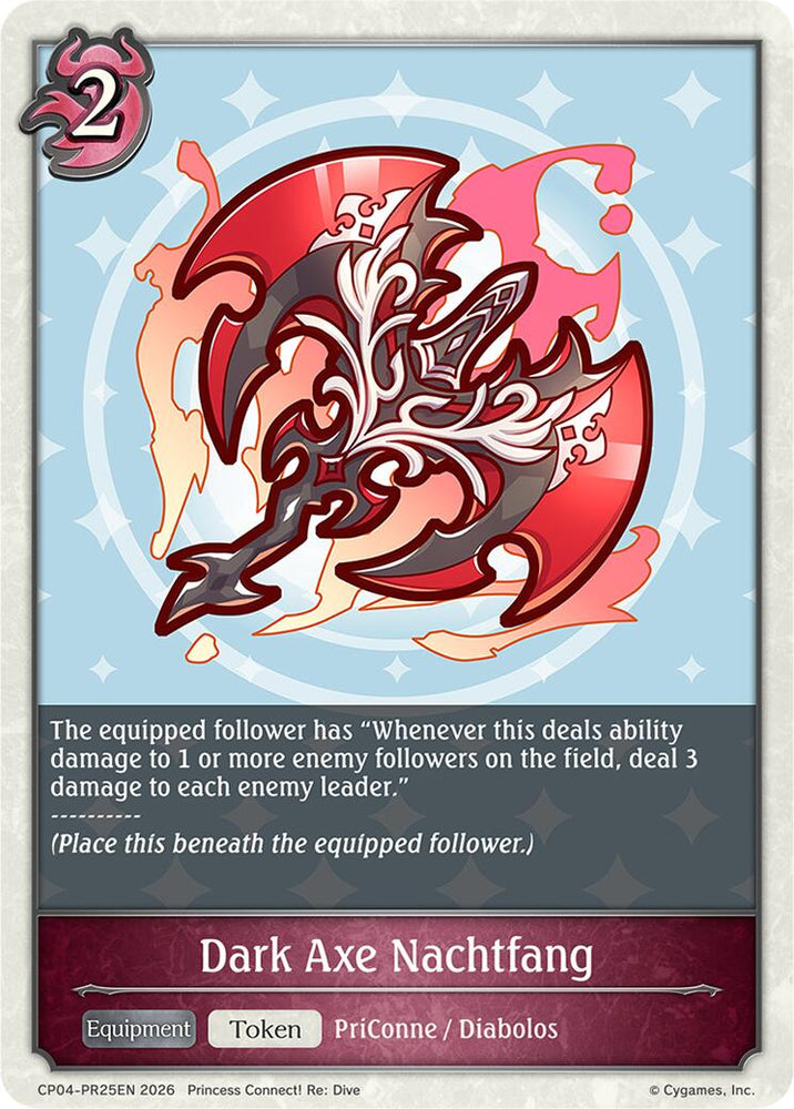 Dark Axe Nachtfang - PR25EN (CP04-PR25EN) [Princess Connect! Re: Dive]