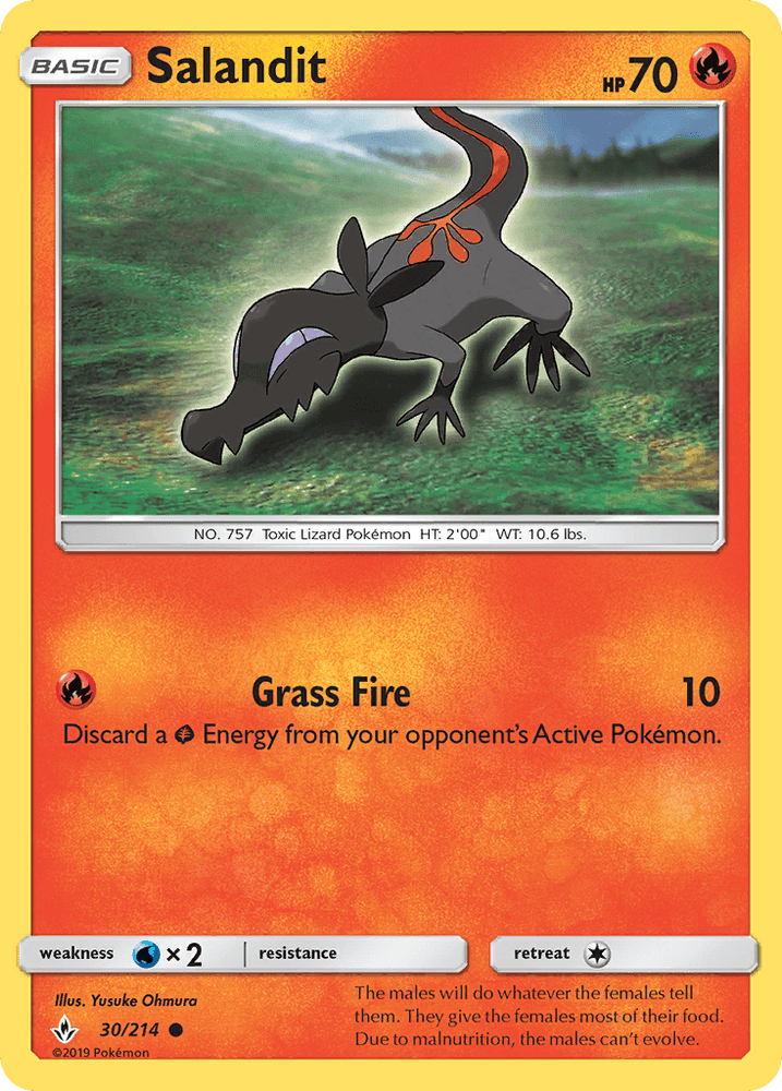 Salandit (30/214) [Sun & Moon: Unbroken Bonds] (Online Only)