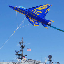 Ultra Blue Angels 3D Nylon Kite, 49 Inches Wide (ONLINE ORDER ONLY)