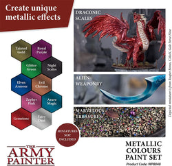 The Army Painter - Metallic Colours Paint Set (Online Order Only)