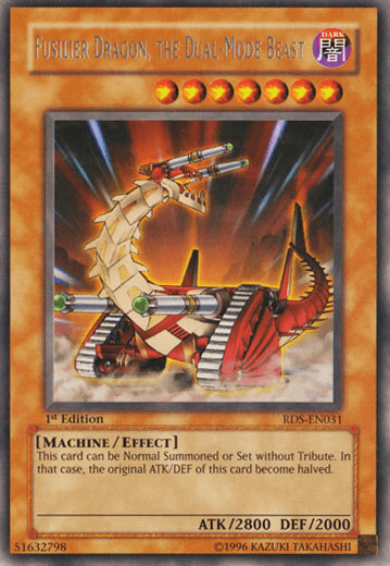 Fusilier Dragon, the Dual-Mode Beast [RDS-EN031] Rare (ONLINE ORDER ONLY)