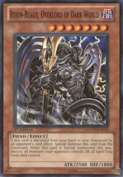 Reign-Beaux, Overlord of Dark World [SDGU-EN014] Common (ONLINE ORDER ONLY)