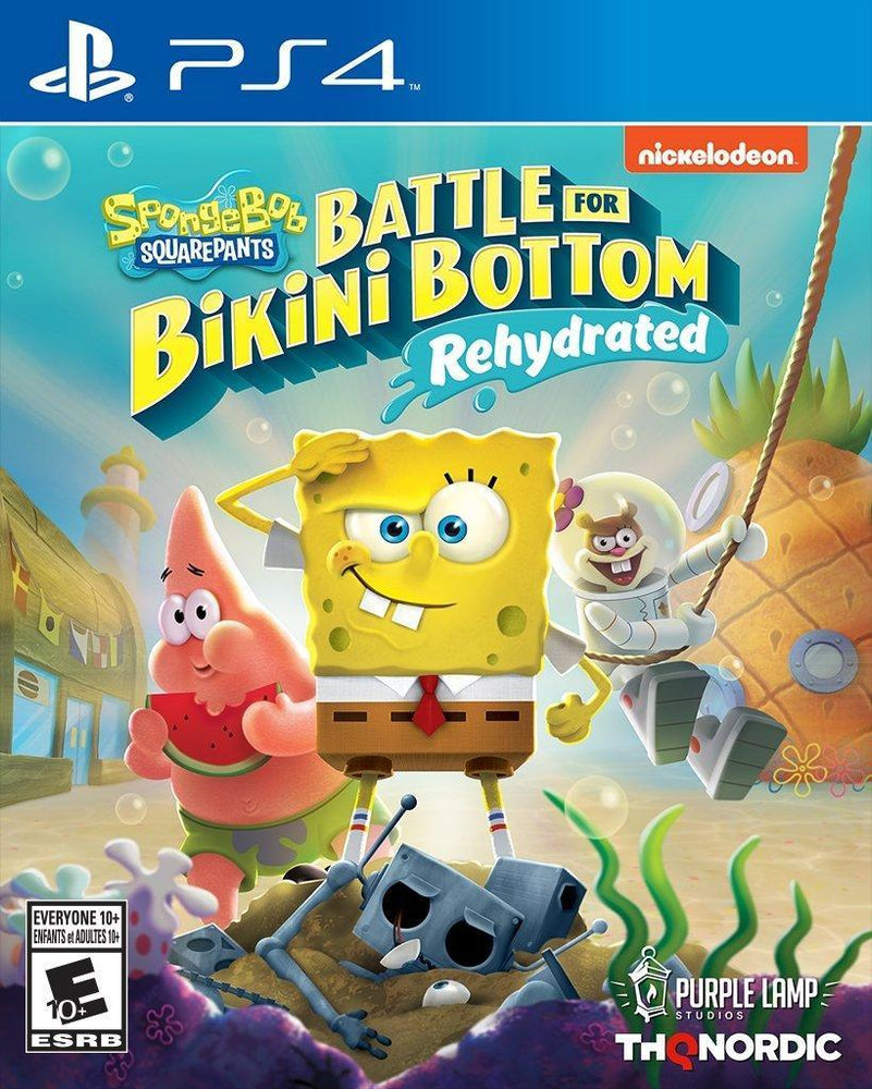 SpongeBob SquarePants Battle For Bikini Bottom Rehydrated (Playstation 4) (Online Only)