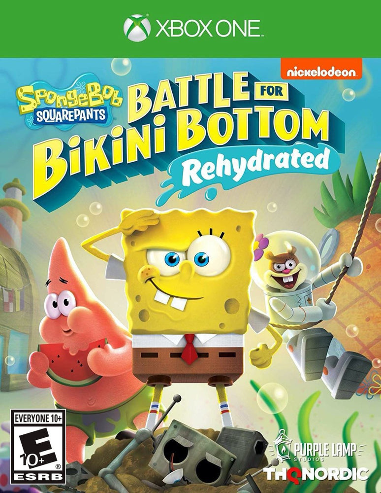 SpongeBob SquarePants Battle For Bikini Bottom Rehydrated (Xbox One) (Online Only)