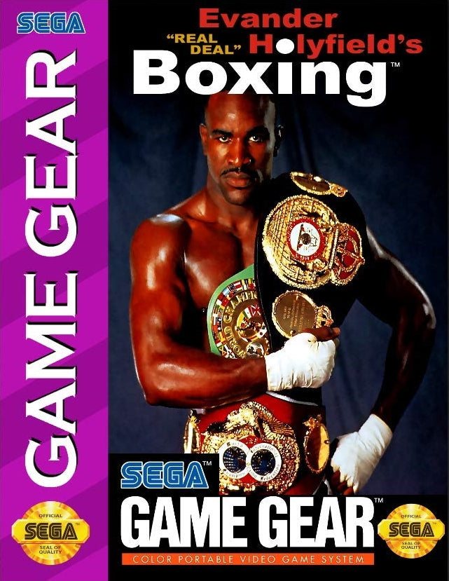 Evander 'Real Deal' Holyfield's Boxing (Sega Game Gear) (ONLINE ORDER ONLY)