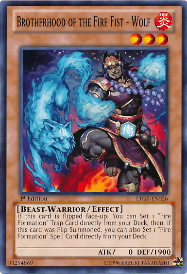 Brotherhood of the Fire Fist - Wolf [LTGY-EN026] Common (ONLINE ORDER ONLY)