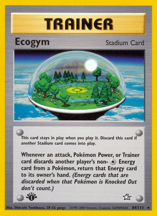 Ecogym (84/111) [Neo Genesis 1st Edition] (Online Only)