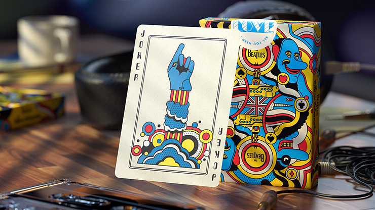 The Beatles (Yellow Submarine) Playing Cards by theory11 (ONLINE ORDER ONLY)