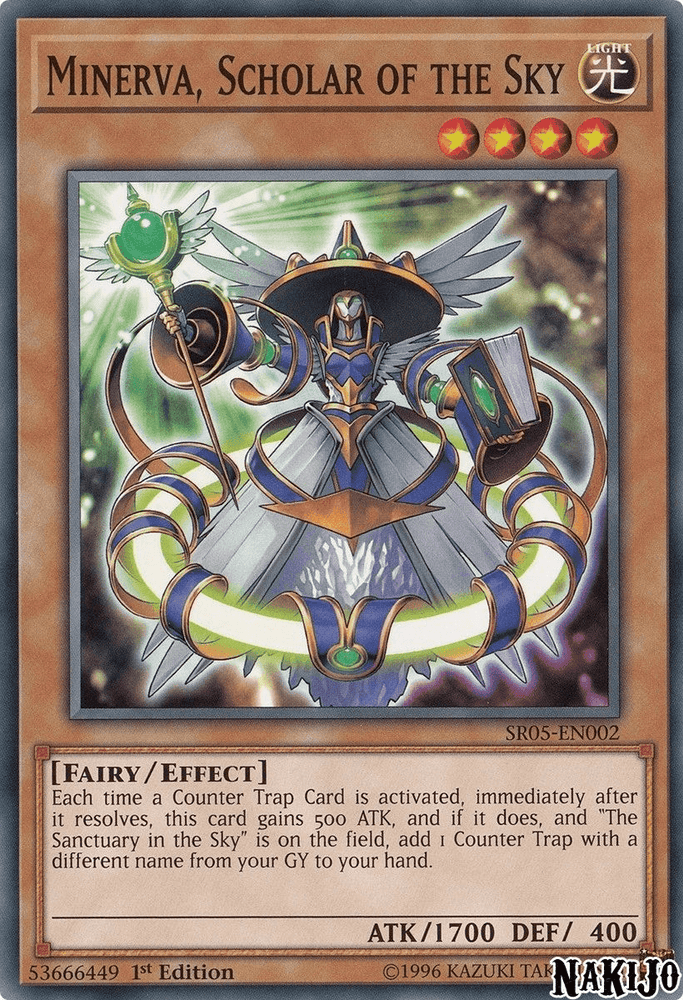 Minerva, Scholar of the Sky [SR05-EN002] Common (ONLINE ORDER ONLY)
