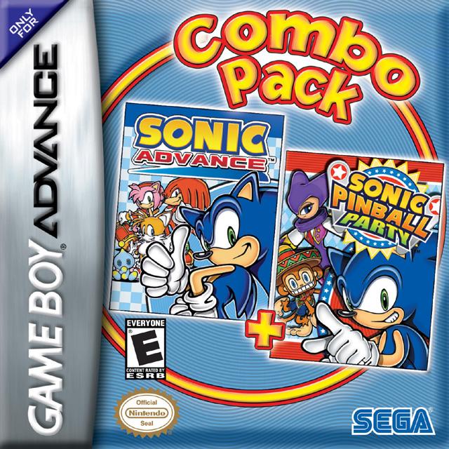 Sonic Advance & Sonic Pinball Party (Gameboy Advance) (ONLINE ORDER ONLY)