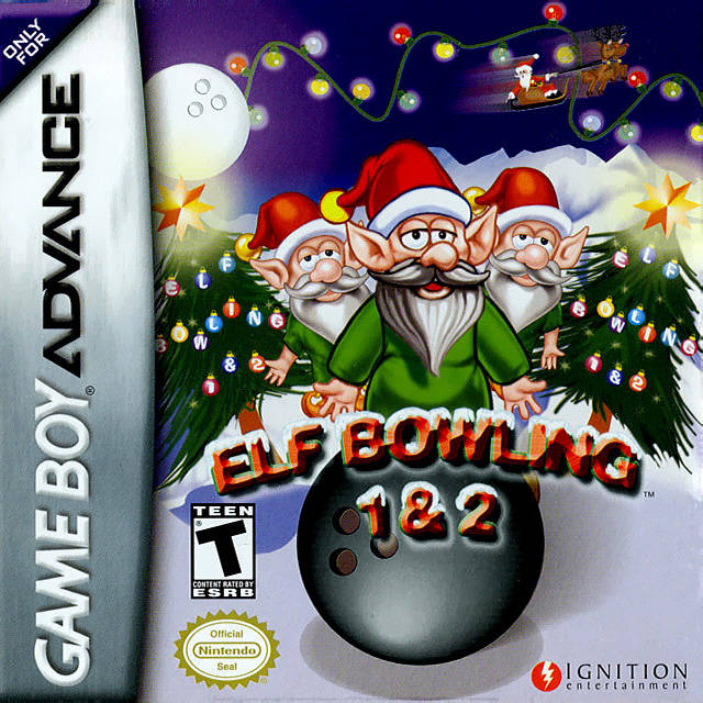 Elf Bowling 1 & 2 (Gameboy Advance) (ONLINE ORDER ONLY)
