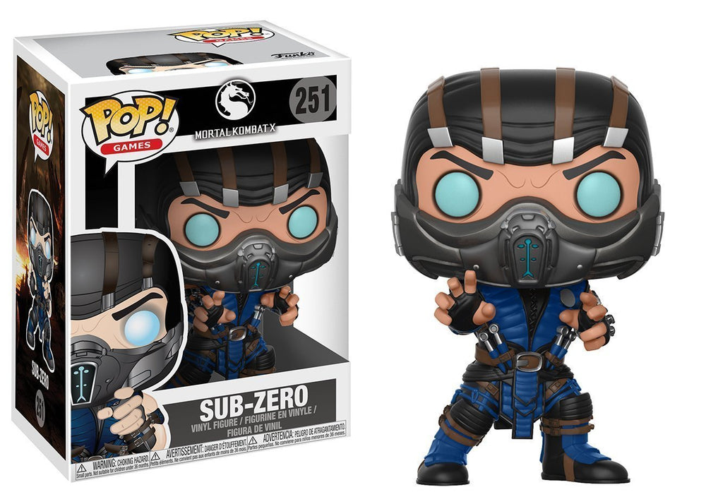 POP! Games 251: Mortal Kombat - Sub-Zero (ONLINE ORDER ONLY)