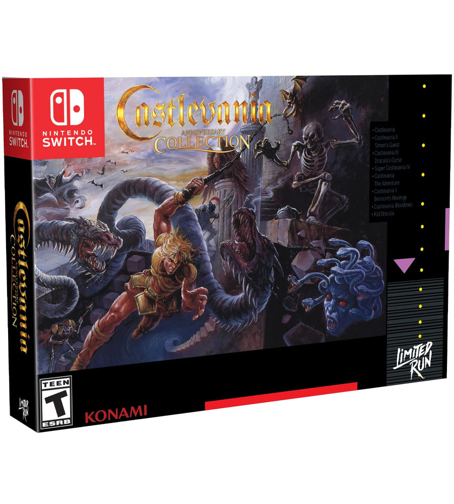 Castlevania Anniversary Collection (SDCC 2022 SNES Box Convention Exclusive - Limited Run #106) (Nintendo Switch) (Online Order Only)