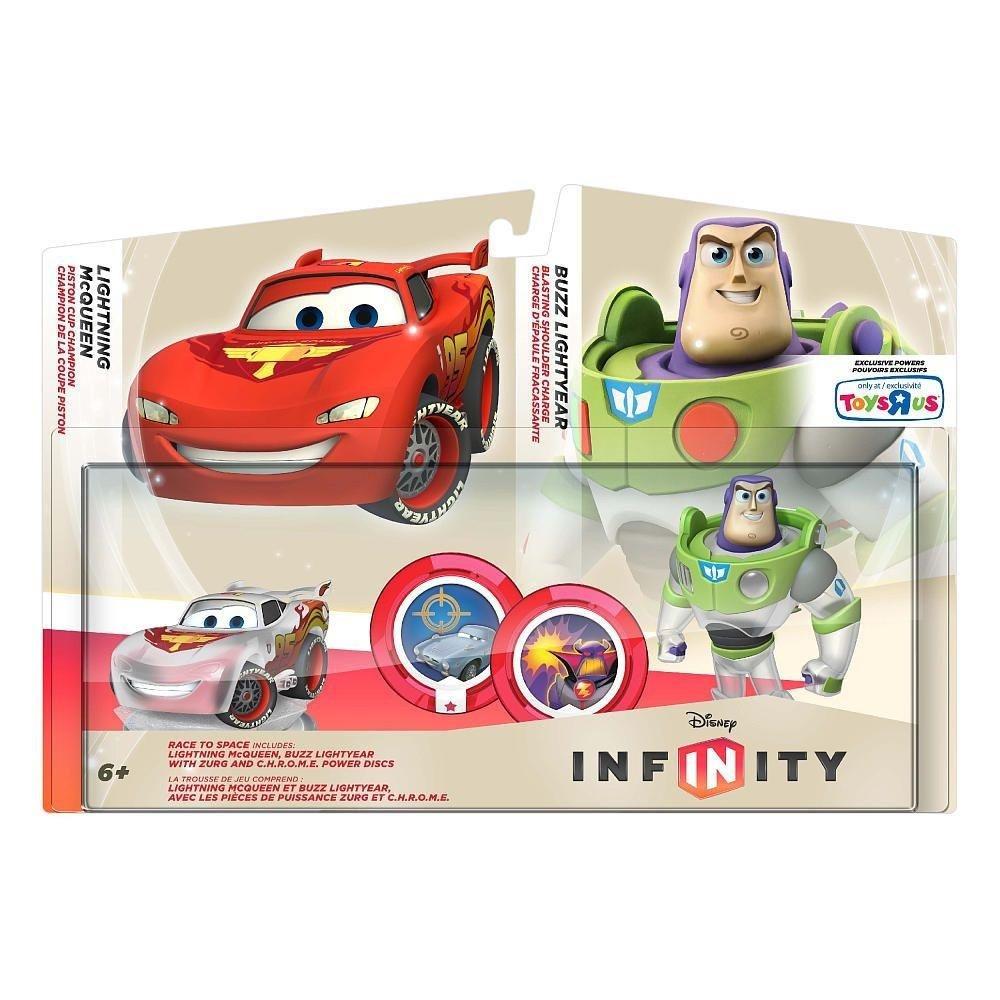 Disney Infinity: Race To Space Pack: Crystal Lightning McQueen And Buzz Lightyear (Toys) (ONLINE ORDER ONLY)