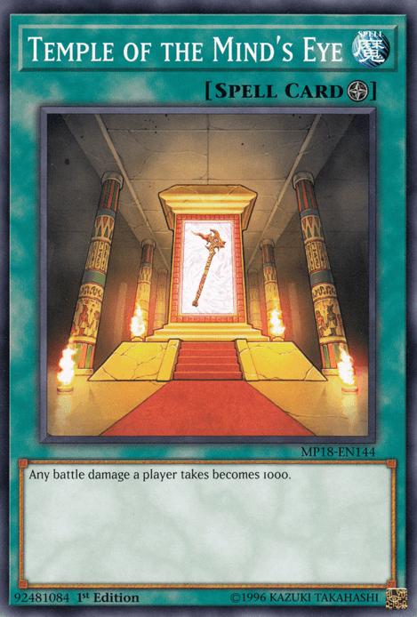 Temple of the Mind's Eye [MP18-EN144] Common (ONLINE ORDER ONLY)