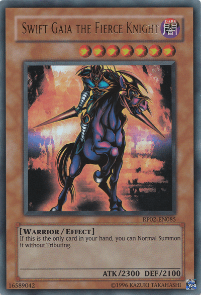 Swift Gaia the Fierce Knight [RP02-EN085] Ultra Rare (ONLINE ORDER ONLY)