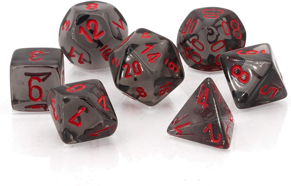 Chessex: Polyhedral Translucent Dice sets (Online Order Only)